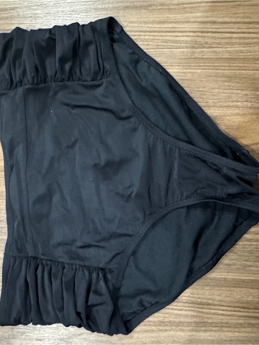 torrid Black High-Waist Ruched Swim Bottoms size 3